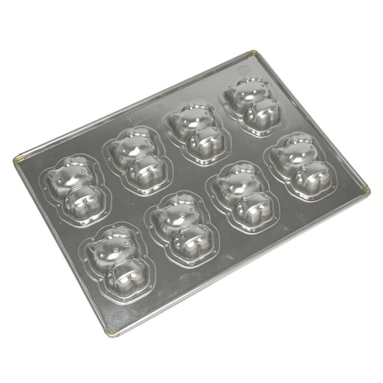 新品 松永製作所 ハローキティ天板8P ケーキ型 MB HELLO KITTY