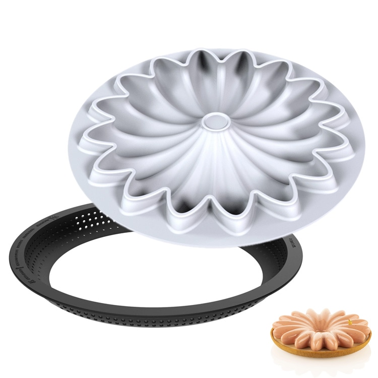 ���ꥳ�ޡ��� ���åȥ���ȥ�󥰥֥롼�� 180 3D ���ꥳ�󥴥෿ ������ �ץ饹���å� ���  ���å� | Silikomart ����ȷ�