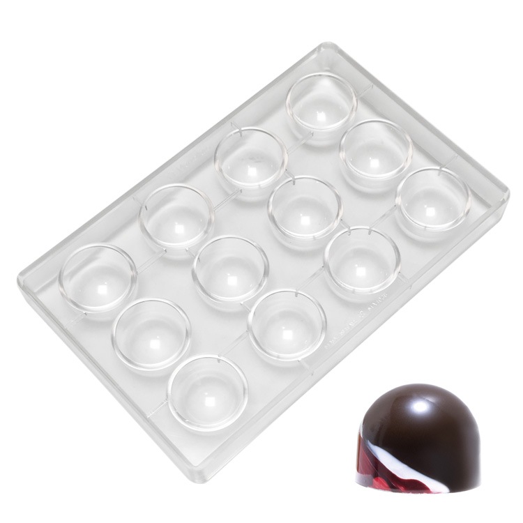 マルテラート チョコ型 12個付 ドーム [MA1038] | Martellato 入荷時期