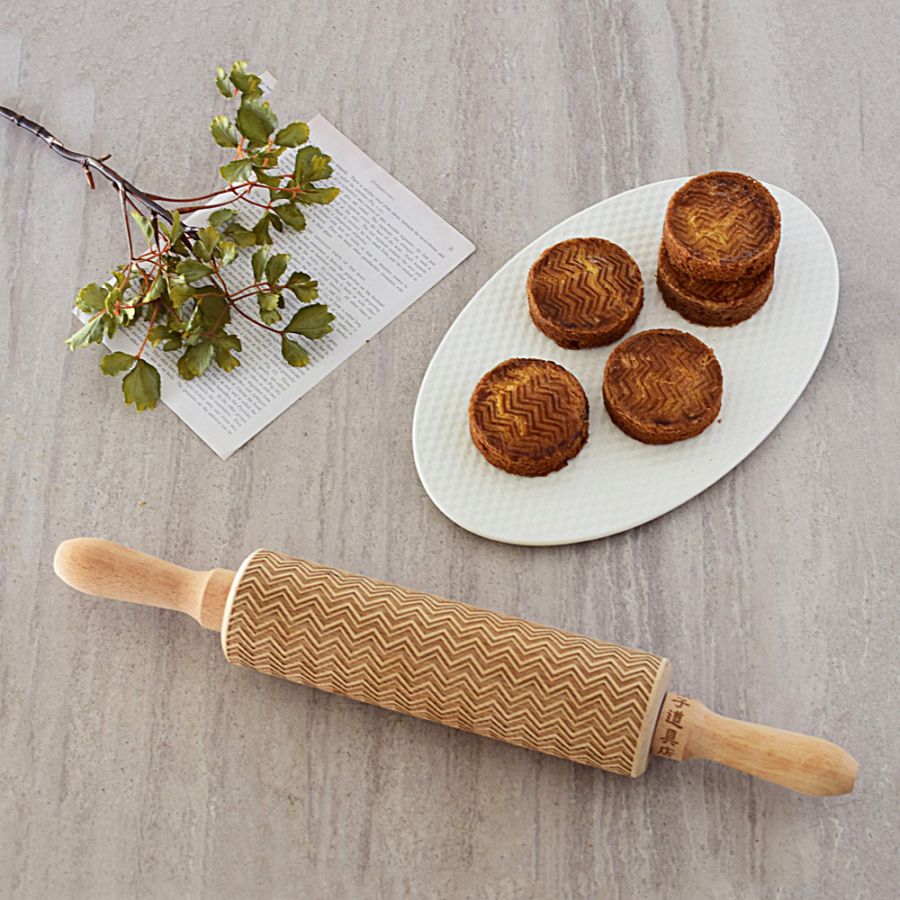 馬嶋屋 オリジナル柄 クッキーローラー ジグザグ [MJ0796] | MAJIMAYA