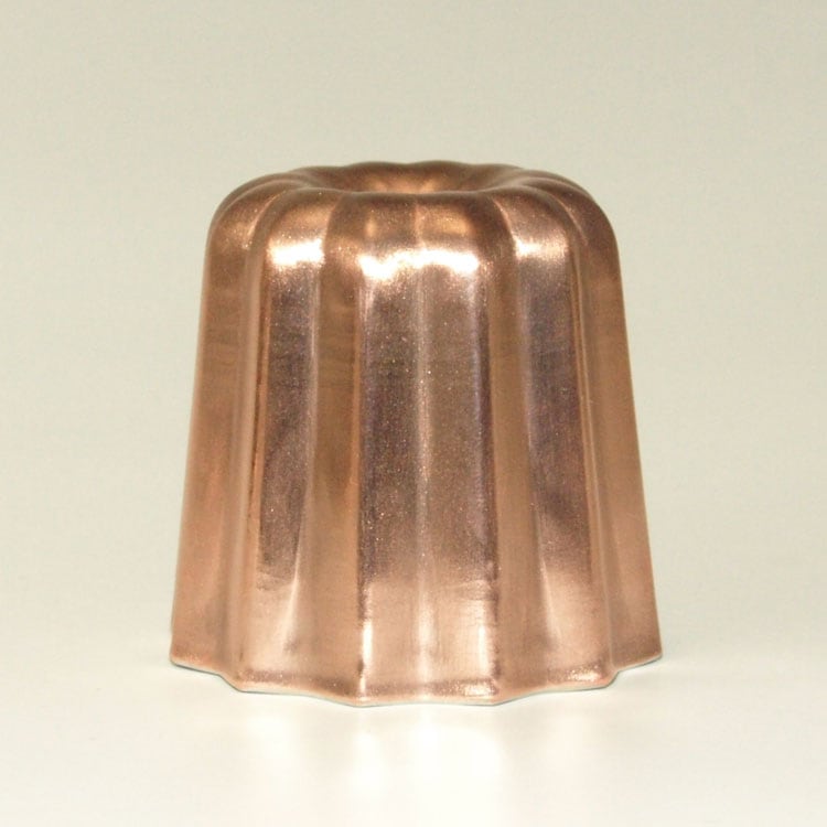 Kp　馬嶋屋菓子道具店 45mm カヌレ型 銅 錫引き 日本製 10個 45mm カヌレ型 銅 錫引き | 空焼き 不要 日本製 | すべての商品