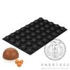 ���ꥳ�ޡ��� ���ꥳ��ե�å��� SQ104 �ϡ��ե��ե��� Ⱦ�� ľ��58 40���� ���ꥳ�� | Silikomart HALF SPHERE 58