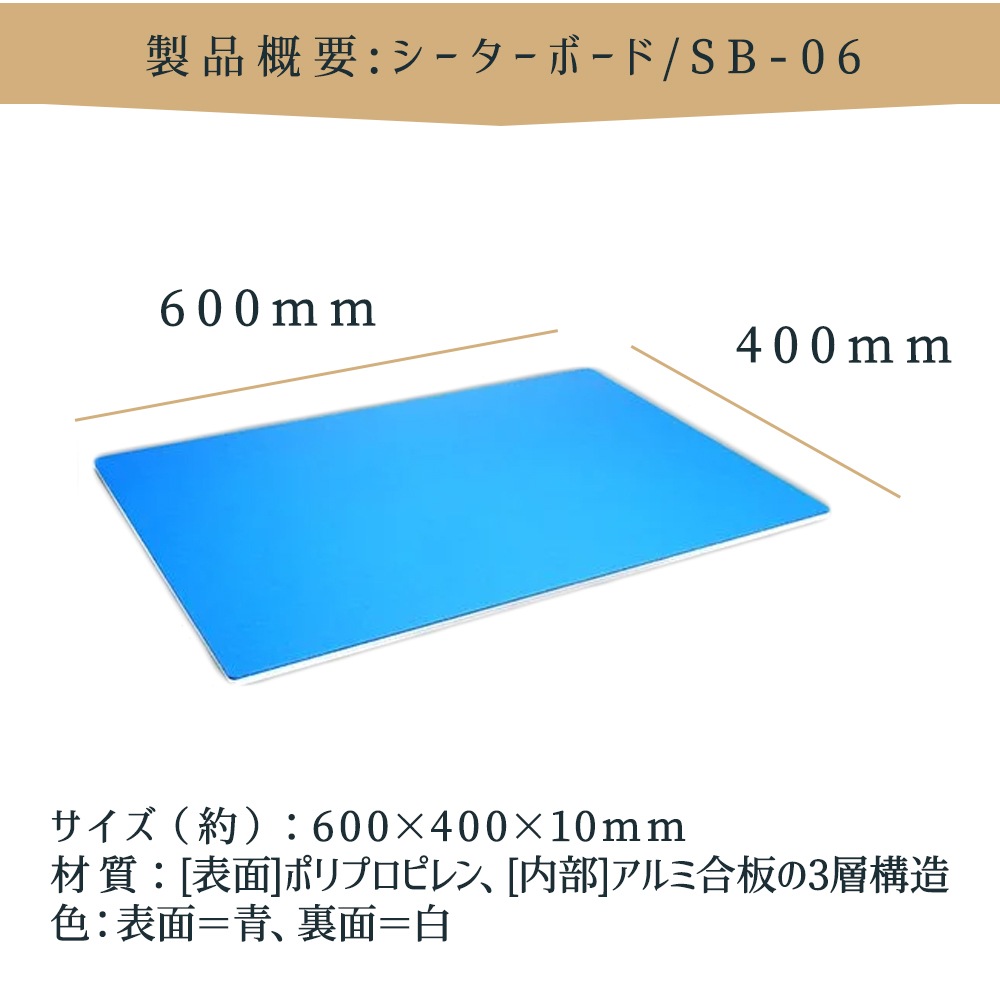 Բ ܥˡ ƤС 600400mm 3PPܡɥå [RS201 SB-06] | KNEADER ݥԲ Υͭ ᡼ľΤԲ  ɽ̡ġ΢̡