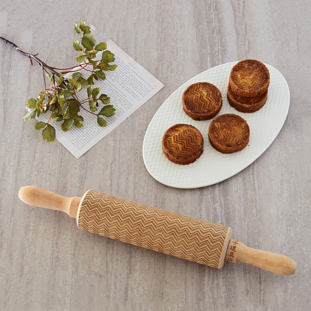 馬嶋屋 オリジナル柄 クッキーローラー ジグザグ [MJ0796] | MAJIMAYA