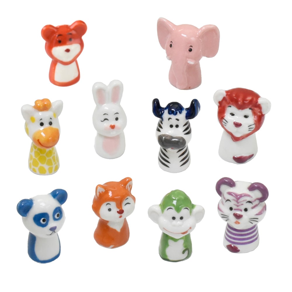 フェーブ 虹色の動物たち 小分け10種 | ガレット・デ・ロワ | 新商品