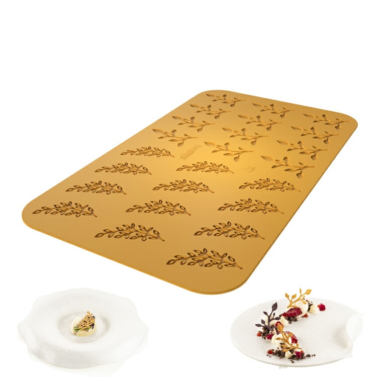 シリコマート ネイチャー エデン 24個付 シリコン型 | Silikomart 草