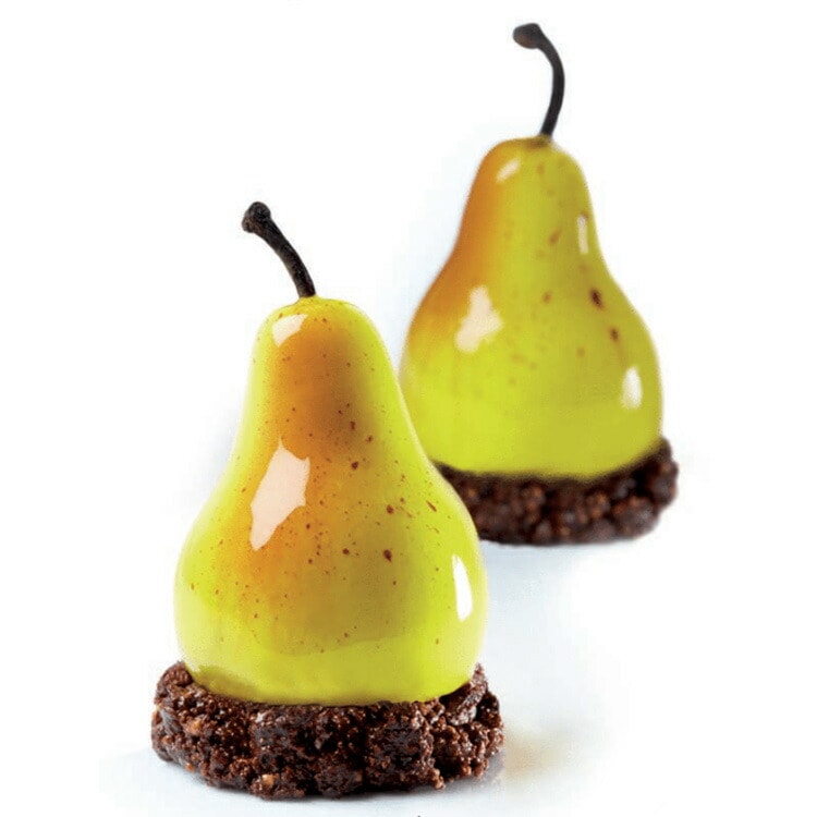 パボーニ シリコン型 トッティフルッティ 洋梨 20個付 PX4329 | PAVONI