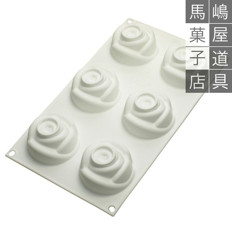 ���ꥳ�ޡ��� SF217 ������ 6���� ���ꥳ�� | Silikomart ROSA ���ꥳ��ե�å��� ��