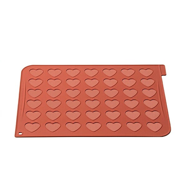 ���ꥳ�ޡ��� ���ꥳ��ե�å��� MAC03 HEART MACARONS �ϡ��ȡ��ޥ����� ���ꥳ�� | Silikomart
