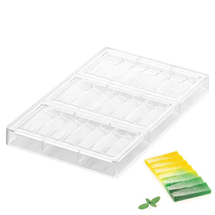 ꥳޡ Chocado ONDA-T ֥å 3 | Silikomart CH002 ȥ饤 150x70x11mm ץ饹å 祳졼ȷ 祳 祳졼 祳  Х󥿥