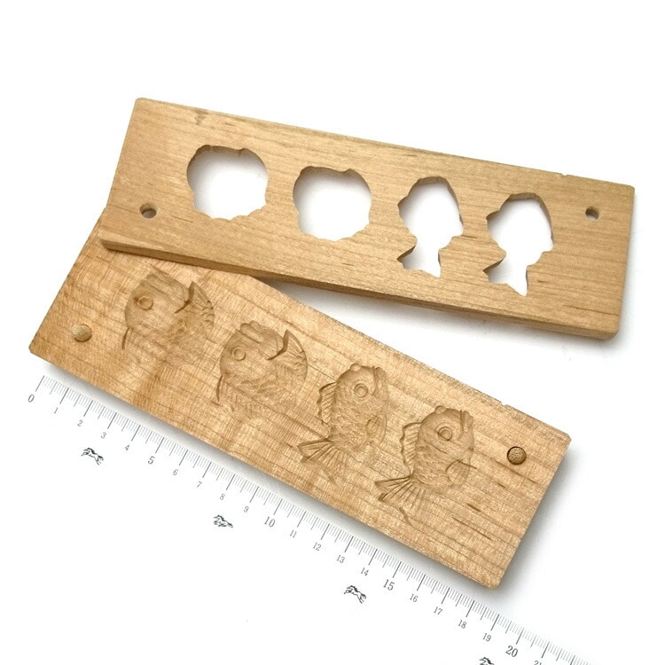 和菓子 木型 落雁 鯛 古道具 古物 特大サイズ 【公式通販】