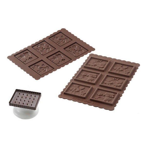 ���ꥳ�ޡ��� ���å����� ���祳�졼�ȷ� Kit Cookie Choc COUNTRY CKC13Silikomart