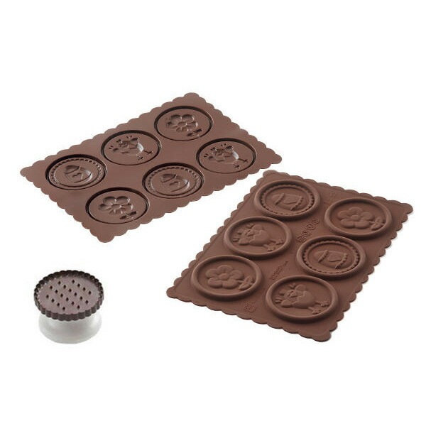 ���ꥳ�ޡ��� ���å����� ���祳�졼�ȷ� Kit Cookie Choc Easter CKC14 Silikomart