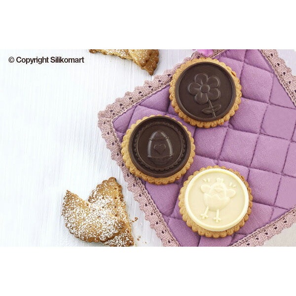���ꥳ�ޡ��� ���å����� ���祳�졼�ȷ� Kit Cookie Choc Easter CKC14 Silikomart