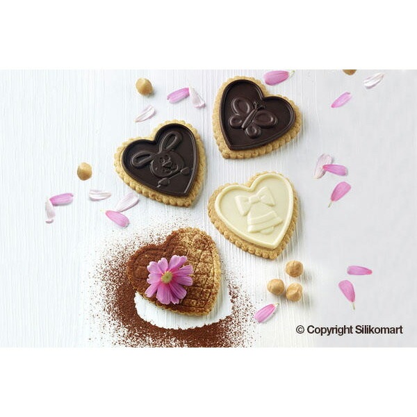 ���ꥳ�ޡ��� ���å����� Kit Cookie Choc Lovely Easter CKC15 Silikomart