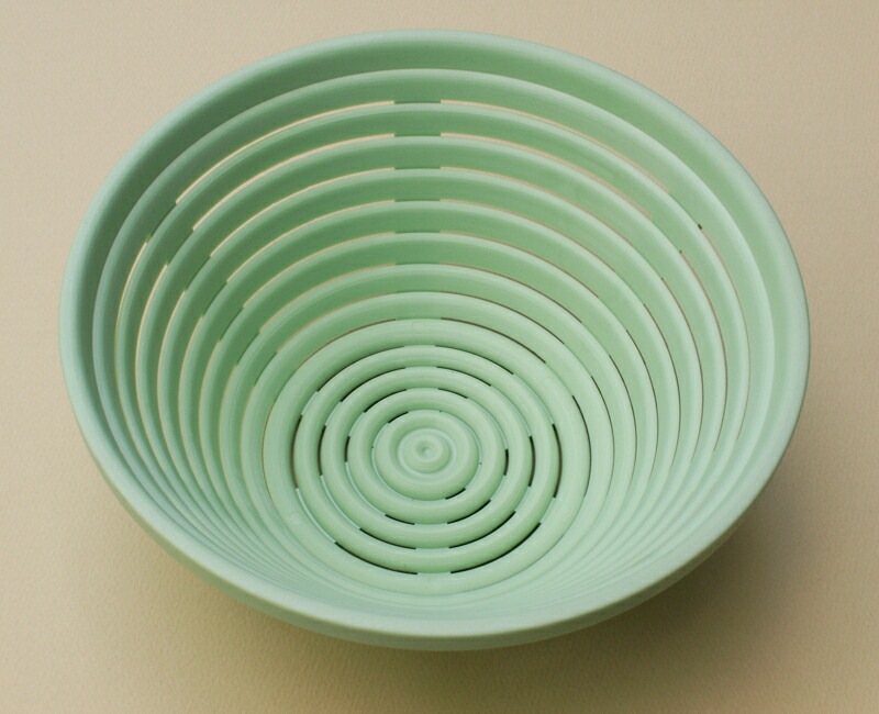カラー 発酵かご 丸 大 内寸 約 23cm | プラスチック HB