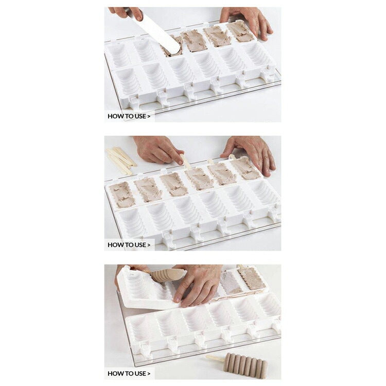 ���ꥳ�ޡ��� ���ƥå��ե�å��� ���� 6���ա�2�� GEL04 | Silikomart �������� ���������꡼��