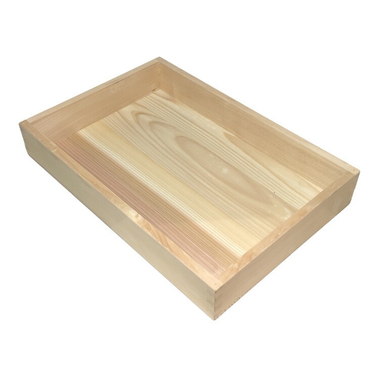 木製　番重４枚セット２　中古 受注生産 木番重 小 金具なし ※ふたは別売り [MJ0637] | 納期およそ1