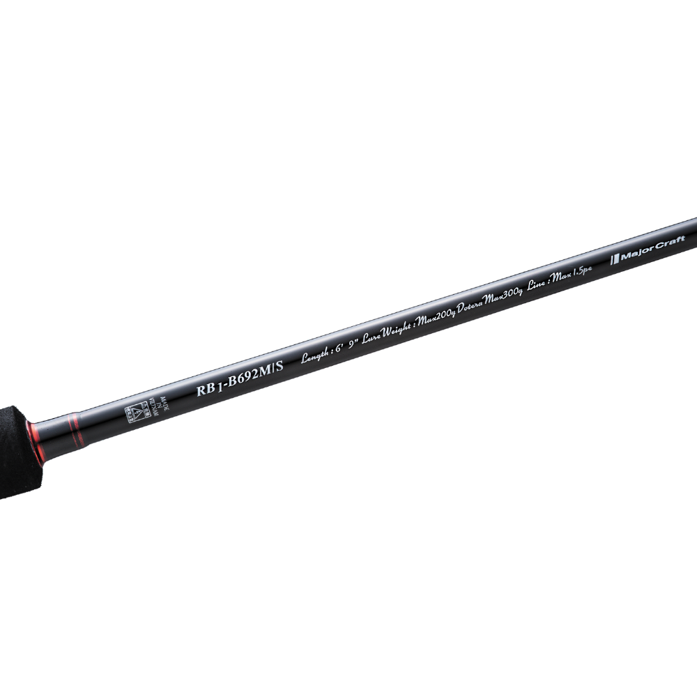 Major Craft REDBACK RB1-S662M タイラバロッド RB1-B692ML/S レッドバック1G タイラバ | ロッド,1Gシリーズ