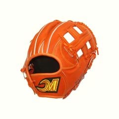 日本製 硬式グローブ グローリーオレンジ｜投手用・内野手用・外野手用