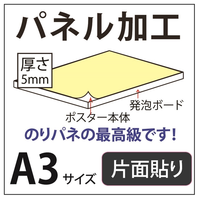 アートポスターパネルボード加工済 迫力A3サイズ！ アートポスター