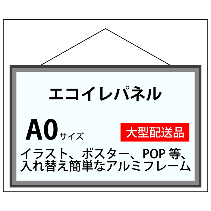 エコイレパネ フレーム加工 A0(841×1189)