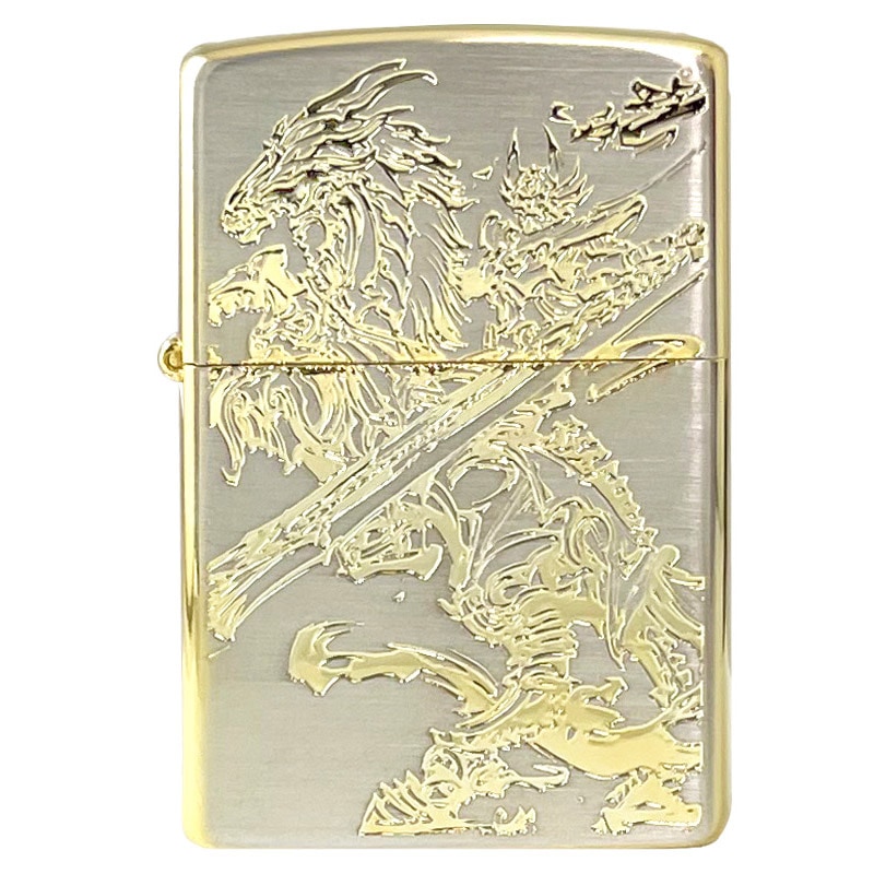 牙狼 Zippo 5面 牙狼〈GARO〉Zippo B柄 轟天 シルバー＆ゴールド | 牙狼(GARO) | ぴー