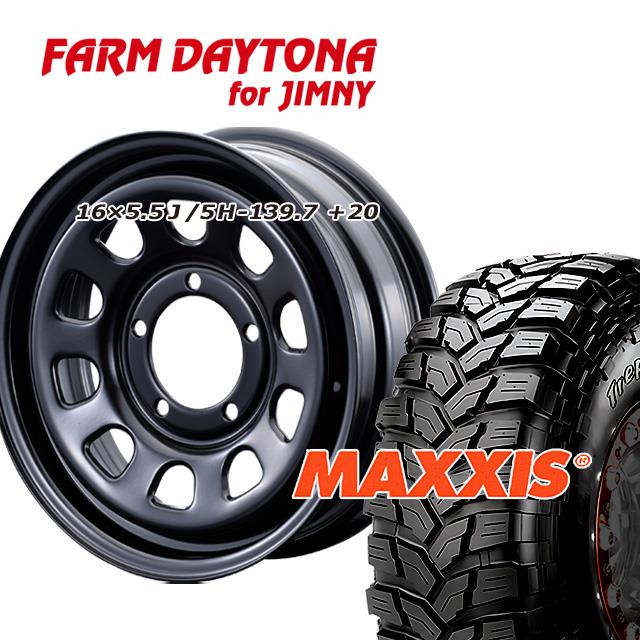 FARM ¥Ç¥¤¥È¥Ê ¥Ö¥é¥Ã¥¯ 16¡ß5.5J/5H+20 ¥Þ¥¥·¥¹ ¥È¥ì¥Ñ¥É¡¼¥ë 185/85R16 (4ËÜ¥»¥Ã¥È or 1ËÜ)