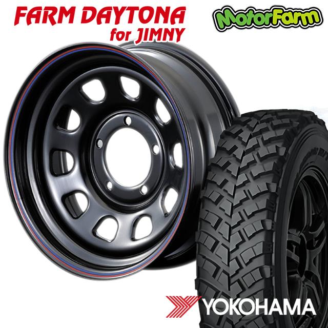 FARM ǥȥ ֥å/åɡ֥롼饤 166J/5H-18 襳ϥ  MT+ 磻ɥȥ饯 7.00R16 ( yokohama wild traction ޥåɥƥ쥤 DAYTONA ) (4ܥå or 1)