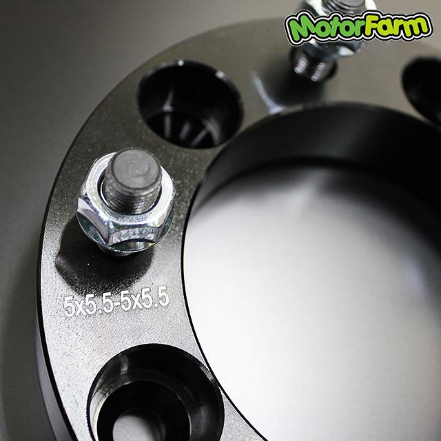ジムニー　汎用　5けつスペーサー　モーターファーム ワイドトレッドスペーサー 30mm 5H/139.7-P1.25 ブルー 4枚1台分