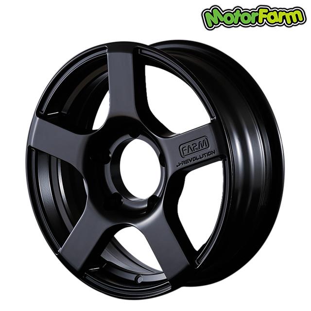 FARM J-REVOLUTION マットブラック 16×5.5J/5H+20 ヨコハマ 