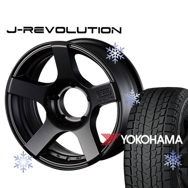 �����åɥ쥹������ �ۥ����� �ե����� ���ꥸ�ʥ� J-REVOLUTION �ޥåȥ֥�å� 16��5.5J/5H-25 �襳�ϥ� ������������ SUV G075 185/85R16  4�ܥ��å�