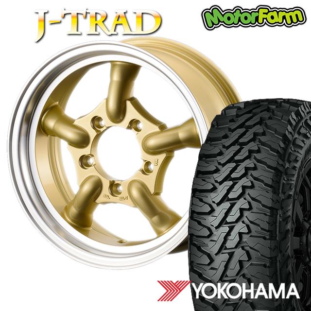 J-TRAD ¥´¡¼¥ë¥É DC¥ê¥à 16¡ß5.5J/5H+20 ¥è¥³¥Ï¥Þ ¥¸¥ª¥é¥ó¥À¡¼ MT G003 245/75R16 ( yokohama geolandar ¥Þ¥Ã¥É¥Æ¥ì¥¤¥ó ) (4ËÜ¥»¥Ã¥È or 1ËÜ)