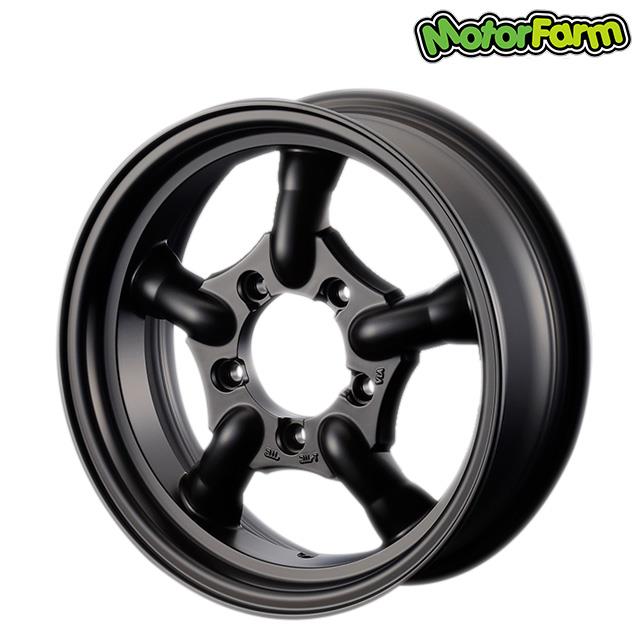 J-TRAD マットブラック 16×5.5J/5H+20 ヨコハマ ジオランダー MT G003