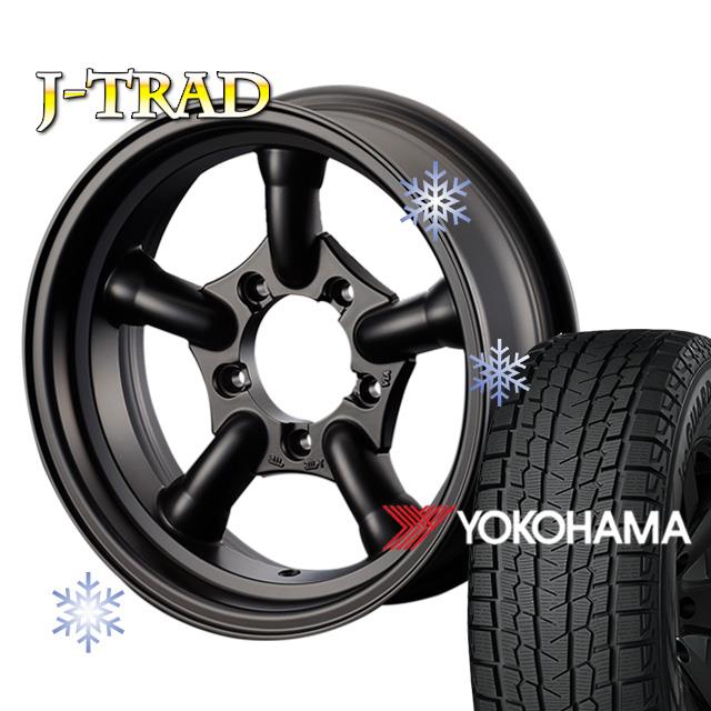 �����åɥ쥹������ �ۥ����� �ե����� ���ꥸ�ʥ� J-TRAD �ޥåȥ֥�å� 16��5.5J/5H-25 �襳�ϥ� ������������ SUV G075 185/85R16  4�ܥ��å�