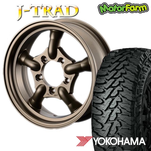 J-TRAD ¥Þ¥Ã¥È¥Ö¥í¥ó¥º 16¡ß5.5J/5H+20 ¥è¥³¥Ï¥Þ ¥¸¥ª¥é¥ó¥À¡¼ MT G003 6.50R16 ( yokohama geolandar ¥Þ¥Ã¥É¥Æ¥ì¥¤¥ó ) (4ËÜ¥»¥Ã¥È or 1ËÜ)