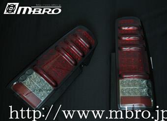 MBROジムニーサンダーテールランプKIT レッド/スモーク JB23W