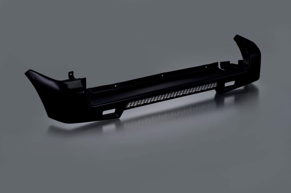 PXC フロント・リアバンパー/JB23用ブルイッシュブラックP／ZJ3