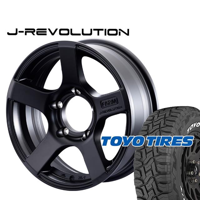 ͽ2025ǯ9ȯFARM J-REVOLUTION ޥåȥ֥å 165.5J/5H0ȡ衼 ץ󥫥ȥ꡼ RT185/85R16(ۥ磻ȥ쥿) 4ܥå