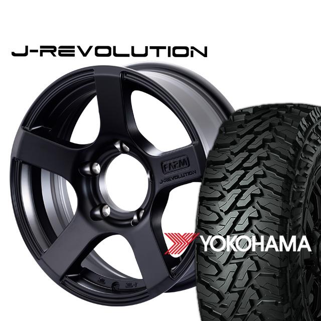 FARM J-REVOLUTION ޥåȥ֥å 165.5J/5H0襳ϥ  MT G003 185/85R16 ( yokohama geolandar ޥåɥƥ쥤 ) 4ܥå