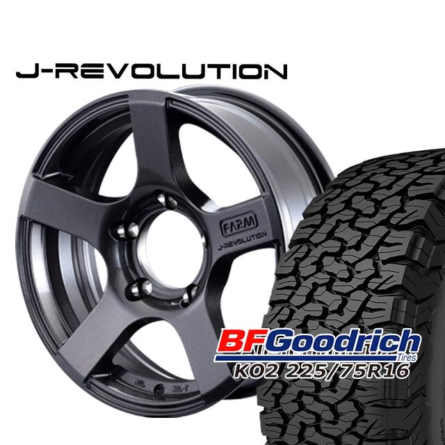 FARM J-REVOLUTION ᥿å 165.5J/5H0 BFåɥåAll-Terrain T/A KO2 225/75R16 4set