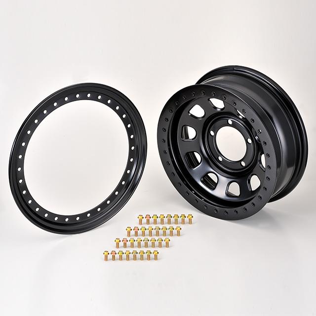 ビードロック タイヤホイールセット Amazon | 66mm 赤 金属ビードロック アルミホイール タイヤ