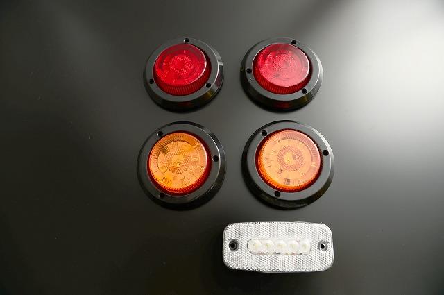 汎用LEDテールランプセット［S］ブラックリング | ジムニー車種別 