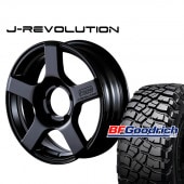 FARM J-REVOLUTION ޥåȥ֥å 165.5J/5H+20 BFåɥå Mud-Terrain T/A KM3 225/75R16 (4ܥå or 1)