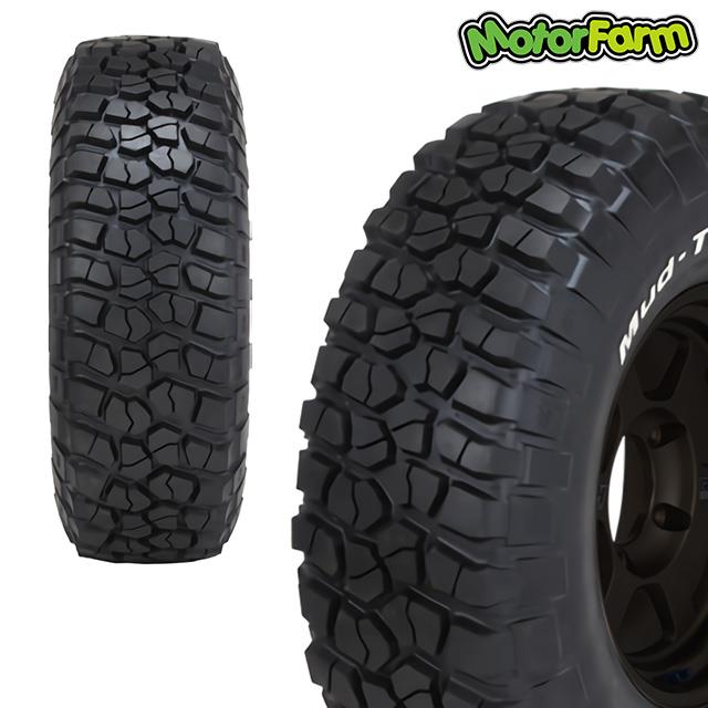 J-TRAD マットブラック 16×5.5J/5H-25 グッドリッチ Mud-Terrain T/A