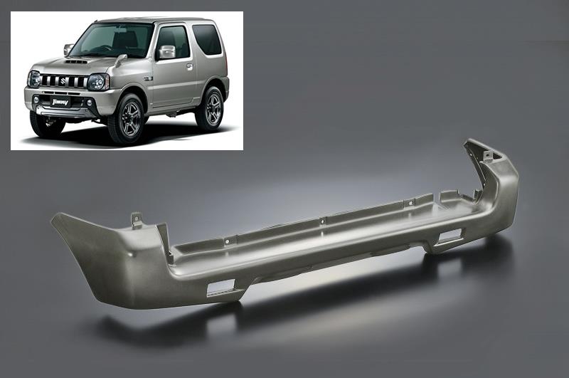 新車外し JB23 29年 10型 ジムニー ラウンドベンチャー リアバンパー