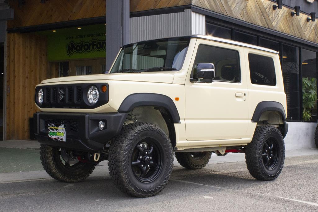 9mmオーバーフェンダー 皮シボ調 リベット無 4P | ジムニー車