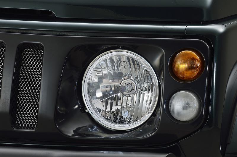 スズキジムニーIPF H4マルチリフレクタ ヘッドランプ/中古/LEDおまけ