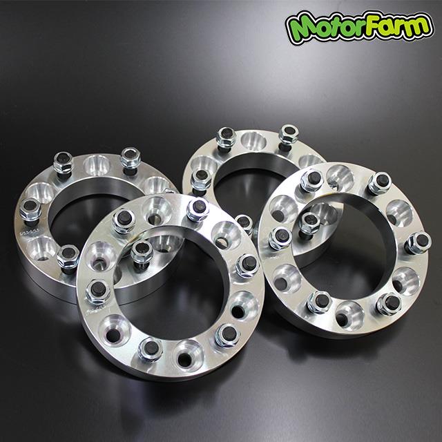 ワイドトレッドスペーサー 30mm 6H/139.7-P1.5 シルバー 補修用1枚