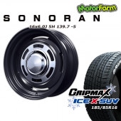 åɥ쥹 ۥ SONORAN ޥåȥ֥å 166J/5H -5 GRIPMAX X SUV (ۥ磻ȥ쥿) 185/85R16 4ܥå